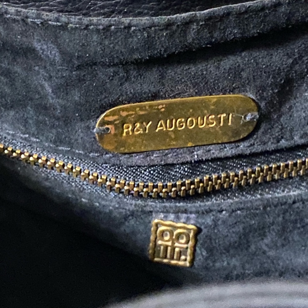 R&Y Augousti Python Leather Handbag - image 6